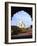 Taj Mahal Through Ornate Arch-Charles Bowman-Framed Photographic Print