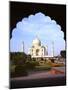 Taj Mahal Through Ornate Arch-Charles Bowman-Mounted Photographic Print