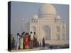 Taj Mahal, UNESCO World Heritage Site, Agra, Uttar Pradesh, India, Asia-Wendy Connett-Stretched Canvas