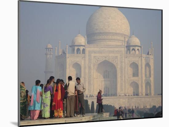 Taj Mahal, UNESCO World Heritage Site, Agra, Uttar Pradesh, India, Asia-Wendy Connett-Mounted Photographic Print