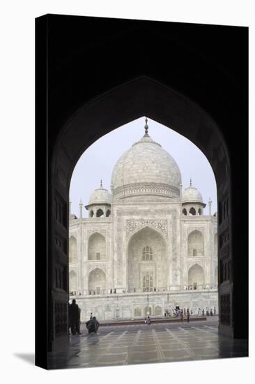 Taj Mahal, UNESCO World Heritage Site, Agra, Uttar Pradesh, India, Asia-Balan Madhavan-Stretched Canvas