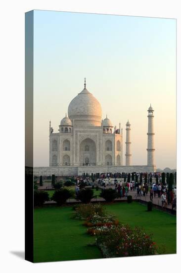 Taj Mahal, UNESCO World Heritage Site, Agra, Uttar Pradesh, India, Asia-Bhaskar Krishnamurthy-Stretched Canvas