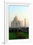 Taj Mahal, UNESCO World Heritage Site, Agra, Uttar Pradesh, India, Asia-Bhaskar Krishnamurthy-Framed Photographic Print