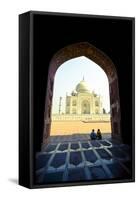 Taj Mahal, UNESCO World Heritage Site, Agra, Uttar Pradesh, India, Asia-Doug Pearson-Framed Stretched Canvas