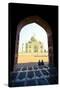 Taj Mahal, UNESCO World Heritage Site, Agra, Uttar Pradesh, India, Asia-Doug Pearson-Stretched Canvas