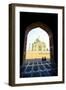 Taj Mahal, UNESCO World Heritage Site, Agra, Uttar Pradesh, India, Asia-Doug Pearson-Framed Photographic Print