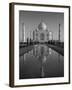 Taj Mahal, UNESCO World Heritage Site, Agra, Uttar Pradesh, India, Asia-Ben Pipe-Framed Photographic Print