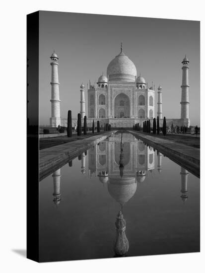 Taj Mahal, UNESCO World Heritage Site, Agra, Uttar Pradesh, India, Asia-Ben Pipe-Stretched Canvas