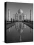 Taj Mahal, UNESCO World Heritage Site, Agra, Uttar Pradesh, India, Asia-Ben Pipe-Stretched Canvas