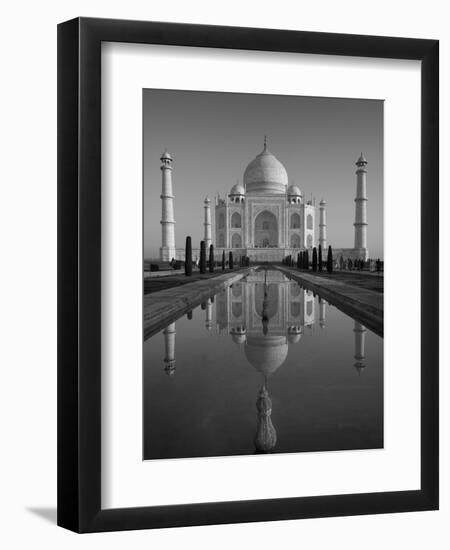 Taj Mahal, UNESCO World Heritage Site, Agra, Uttar Pradesh, India, Asia-Ben Pipe-Framed Premium Photographic Print