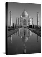 Taj Mahal, UNESCO World Heritage Site, Agra, Uttar Pradesh, India, Asia-Ben Pipe-Stretched Canvas