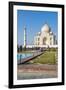 Taj Mahal, UNESCO World Heritage Site, Agra, Uttar Pradesh, India, Asia-Matthew Williams-Ellis-Framed Photographic Print