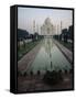 Taj Mahal, Unesco World Heritage Site, Agra, Uttar Pradesh State, India, Asia-James Gritz-Framed Stretched Canvas