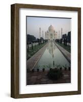 Taj Mahal, Unesco World Heritage Site, Agra, Uttar Pradesh State, India, Asia-James Gritz-Framed Photographic Print