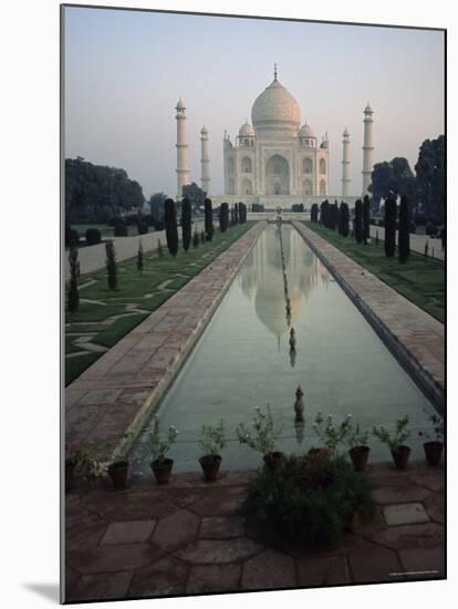 Taj Mahal, Unesco World Heritage Site, Agra, Uttar Pradesh State, India, Asia-James Gritz-Mounted Photographic Print