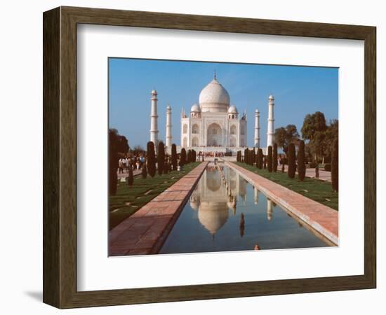 Taj Mahal, Uttar Pradesh, India-Dee Ann Pederson-Framed Photographic Print