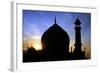 Taj Mahal White Marble Mausoleum.-plotnikov-Framed Photographic Print