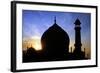 Taj Mahal White Marble Mausoleum.-plotnikov-Framed Photographic Print