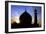 Taj Mahal White Marble Mausoleum.-plotnikov-Framed Photographic Print