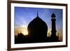 Taj Mahal White Marble Mausoleum.-plotnikov-Framed Photographic Print