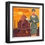 Taj mahal-Bruno Pozzo-Framed Art Print