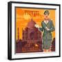 Taj mahal-Bruno Pozzo-Framed Art Print