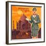 Taj mahal-Bruno Pozzo-Framed Art Print