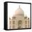 Taj Mahal-Tom Norring-Framed Stretched Canvas