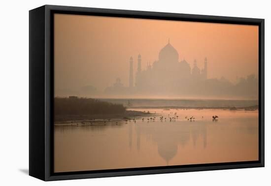Taj Mahal-Charles Bowman-Framed Stretched Canvas