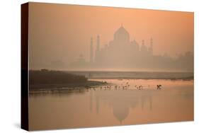 Taj Mahal-Charles Bowman-Stretched Canvas