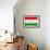 Tajikistan Flag Design with Wood Patterning - Flags of the World Series-Philippe Hugonnard-Framed Art Print displayed on a wall