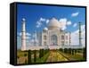 Tajmahal-Dezay-Framed Stretched Canvas