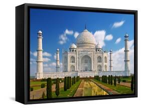 Tajmahal-Dezay-Framed Stretched Canvas