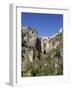 Tajo Gorge and New Bridge, Ronda, Malaga Province, Andalucia, Spain, Europe-Jeremy Lightfoot-Framed Photographic Print