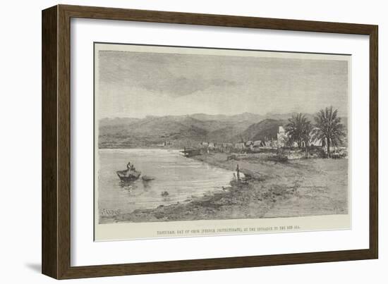 Tajourah, Bay of Obok (French Protectorate), at the Entrance to the Red Sea-Georges Fraipont-Framed Giclee Print