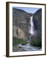 Takakkaw Falls, 254M High, Yoho National Park, British Columbia, Rockies, Canada-Geoff Renner-Framed Photographic Print