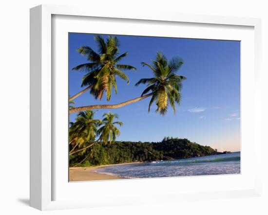 Takamata Beach, South Mahe Island, Seychelles, Indian Ocean, Africa-Stanley Storm-Framed Photographic Print