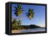 Takamata Beach, South Mahe Island, Seychelles, Indian Ocean, Africa-Stanley Storm-Framed Stretched Canvas