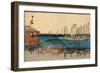 Takanawa No Zu-Utagawa Hiroshige-Framed Giclee Print