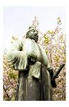 Bronze Statue, Cherry Blossoms of Spring-Takashi Kirita-Art Print