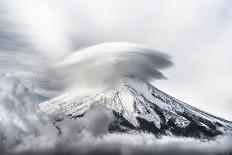 Reflection Mt. Fuji-Takashi Suzuki-Laminated Photographic Print