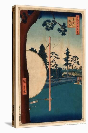 Takata No Baba-Utagawa Hiroshige-Stretched Canvas