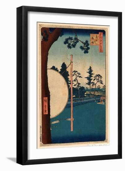 Takata No Baba-Utagawa Hiroshige-Framed Giclee Print