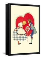 Take a Bow at the Heart-null-Framed Stretched Canvas