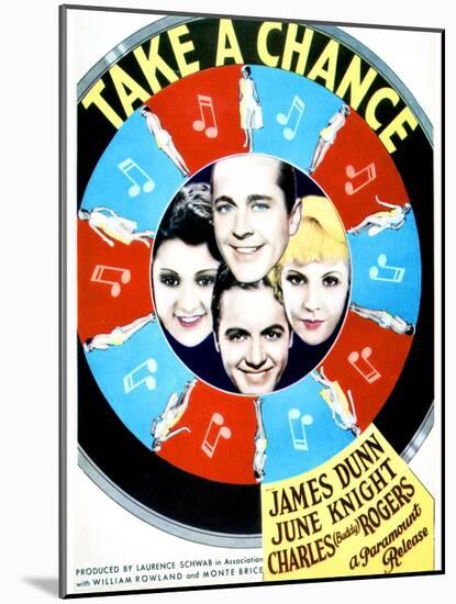 Take a Chance - Movie Poster Reproduction-null-Mounted Photo