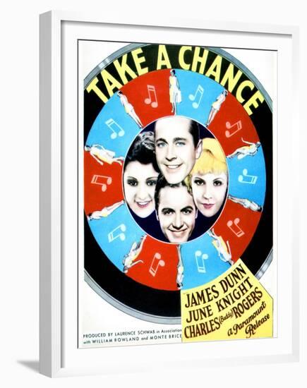 Take a Chance - Movie Poster Reproduction-null-Framed Photo