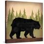 Take a Hike Bear no Words-Ryan Fowler-Stretched Canvas