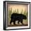 Take a Hike Bear no Words-Ryan Fowler-Framed Art Print