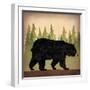 Take a Hike Bear no Words-Ryan Fowler-Framed Art Print