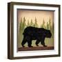 Take a Hike Bear no Words-Ryan Fowler-Framed Art Print